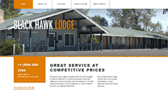 Desktop Screenshot of blackhawklodge.com